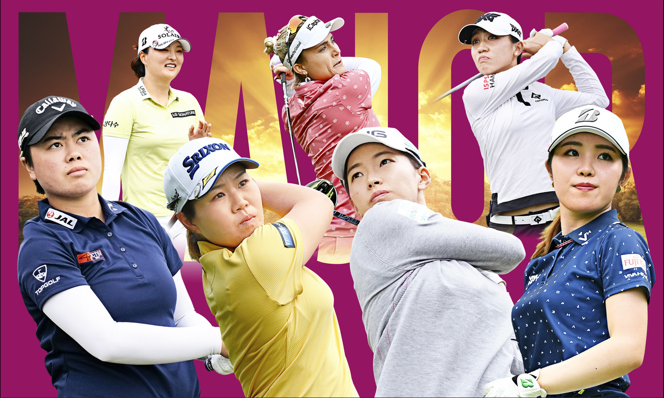LPGA女子ゴルフツアー メジャー アムンディ・エビアン・チャンピオンシップ　第1日