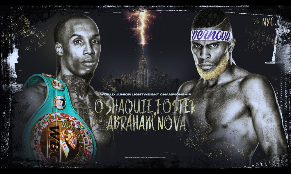 WBC世界S・フェザー級タイトルマッチ オシャキー・フォスター対エイブラハム・ノバ
