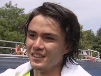 ダニエル太郎 予選突破後インタビュー 全米オープンテニス 2014